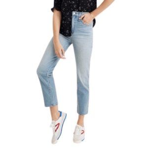 Madewell Classic Straight Jeans in Meadowland Wash